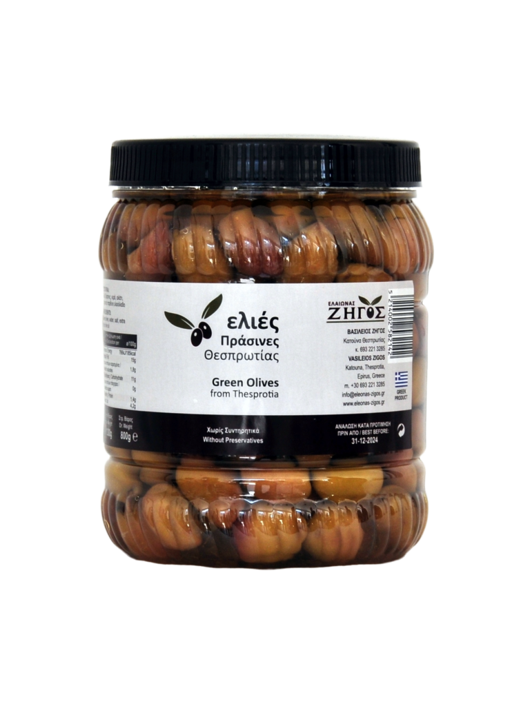 elies prasines plastiko 800g